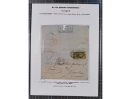 1770/1880 (ca.) Mail across the North Atlantic from-, to and via Cuba, exhibition collection with around 100 letters/letter s