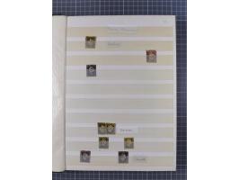 1850/67, kleiner Sammlungsbestand mit Marken, Briefstücken, Einheiten und rund 180 Briefen und Ganzsachen, dabei kleine Numme