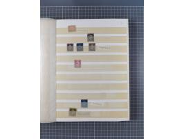 1850/67, kleiner Sammlungsbestand mit Marken, Briefstücken, Einheiten und rund 180 Briefen und Ganzsachen, dabei kleine Numme