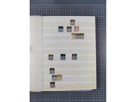 1850/67, kleiner Sammlungsbestand mit Marken, Briefstücken, Einheiten und rund 180 Briefen und Ganzsachen, dabei kleine Numme