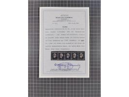 1850/67, kleiner Sammlungsbestand mit Marken, Briefstücken, Einheiten und rund 180 Briefen und Ganzsachen, dabei kleine Numme