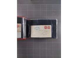 1850/67, kleiner Sammlungsbestand mit Marken, Briefstücken, Einheiten und rund 180 Briefen und Ganzsachen, dabei kleine Numme