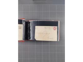 1850/67, kleiner Sammlungsbestand mit Marken, Briefstücken, Einheiten und rund 180 Briefen und Ganzsachen, dabei kleine Numme