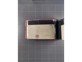 1850/67, kleiner Sammlungsbestand mit Marken, Briefstücken, Einheiten und rund 180 Briefen und Ganzsachen, dabei kleine Numme