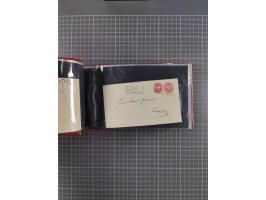 1850/67, kleiner Sammlungsbestand mit Marken, Briefstücken, Einheiten und rund 180 Briefen und Ganzsachen, dabei kleine Numme