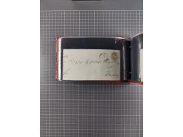 1850/67, kleiner Sammlungsbestand mit Marken, Briefstücken, Einheiten und rund 180 Briefen und Ganzsachen, dabei kleine Numme