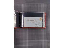 1850/67, kleiner Sammlungsbestand mit Marken, Briefstücken, Einheiten und rund 180 Briefen und Ganzsachen, dabei kleine Numme