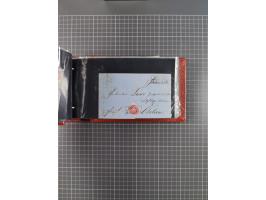 1850/67, kleiner Sammlungsbestand mit Marken, Briefstücken, Einheiten und rund 180 Briefen und Ganzsachen, dabei kleine Numme