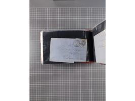 1850/67, kleiner Sammlungsbestand mit Marken, Briefstücken, Einheiten und rund 180 Briefen und Ganzsachen, dabei kleine Numme