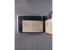 1850/67, kleiner Sammlungsbestand mit Marken, Briefstücken, Einheiten und rund 180 Briefen und Ganzsachen, dabei kleine Numme