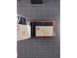 1850/67, kleiner Sammlungsbestand mit Marken, Briefstücken, Einheiten und rund 180 Briefen und Ganzsachen, dabei kleine Numme