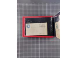 1850/67, kleiner Sammlungsbestand mit Marken, Briefstücken, Einheiten und rund 180 Briefen und Ganzsachen, dabei kleine Numme