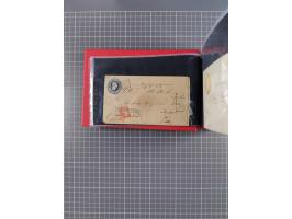 1850/67, kleiner Sammlungsbestand mit Marken, Briefstücken, Einheiten und rund 180 Briefen und Ganzsachen, dabei kleine Numme