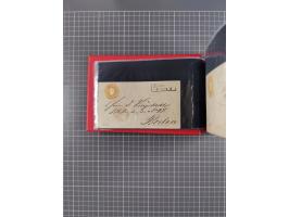 1850/67, kleiner Sammlungsbestand mit Marken, Briefstücken, Einheiten und rund 180 Briefen und Ganzsachen, dabei kleine Numme