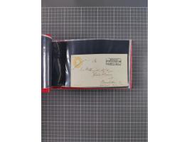 1850/67, kleiner Sammlungsbestand mit Marken, Briefstücken, Einheiten und rund 180 Briefen und Ganzsachen, dabei kleine Numme