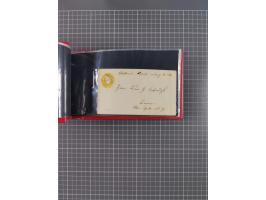 1850/67, kleiner Sammlungsbestand mit Marken, Briefstücken, Einheiten und rund 180 Briefen und Ganzsachen, dabei kleine Numme