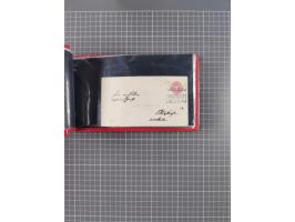 1850/67, kleiner Sammlungsbestand mit Marken, Briefstücken, Einheiten und rund 180 Briefen und Ganzsachen, dabei kleine Numme