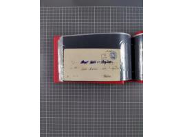 1850/67, kleiner Sammlungsbestand mit Marken, Briefstücken, Einheiten und rund 180 Briefen und Ganzsachen, dabei kleine Numme