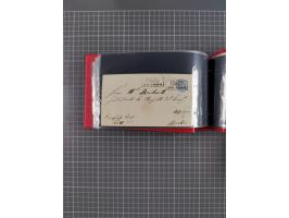 1850/67, kleiner Sammlungsbestand mit Marken, Briefstücken, Einheiten und rund 180 Briefen und Ganzsachen, dabei kleine Numme