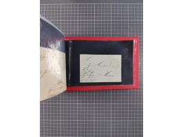 1850/67, kleiner Sammlungsbestand mit Marken, Briefstücken, Einheiten und rund 180 Briefen und Ganzsachen, dabei kleine Numme