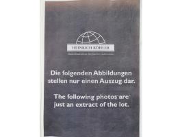 1850/2015 (ca.), gestempelter Sammlungsbestand mit u.a. Mi.5 II, 7 I, 17 Ia, etc., einige Atteste und Befunde