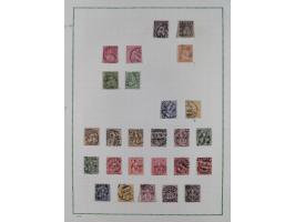 1850/2015 (ca.), gestempelter Sammlungsbestand mit u.a. Mi.5 II, 7 I, 17 Ia, etc., einige Atteste und Befunde