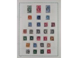 1850/2015 (ca.), gestempelter Sammlungsbestand mit u.a. Mi.5 II, 7 I, 17 Ia, etc., einige Atteste und Befunde