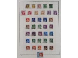 1850/2015 (ca.), gestempelter Sammlungsbestand mit u.a. Mi.5 II, 7 I, 17 Ia, etc., einige Atteste und Befunde