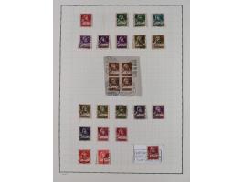 1850/2015 (ca.), gestempelter Sammlungsbestand mit u.a. Mi.5 II, 7 I, 17 Ia, etc., einige Atteste und Befunde