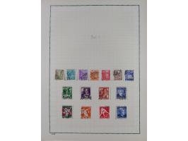 1850/2015 (ca.), gestempelter Sammlungsbestand mit u.a. Mi.5 II, 7 I, 17 Ia, etc., einige Atteste und Befunde