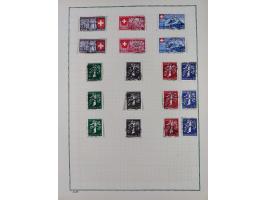 1850/2015 (ca.), gestempelter Sammlungsbestand mit u.a. Mi.5 II, 7 I, 17 Ia, etc., einige Atteste und Befunde