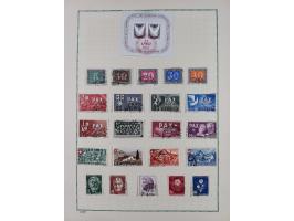 1850/2015 (ca.), gestempelter Sammlungsbestand mit u.a. Mi.5 II, 7 I, 17 Ia, etc., einige Atteste und Befunde