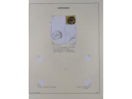 1851/75 (ca.), gestempelte reichhaltige Sammlung, meist mehrfach vorhanden mit auch Farben und verschiedenen Stempeln, dabei 
