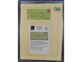 1850/54, 36 Briefe mit der ersten Ausgabe frankiert, dabei viele interessante Stempel und Verwendungen, Farb- und Mehrfachfra