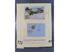 1858/64, interessante Partie mit 37 Briefen, viele bessere Frankaturen, Stempel, Auslandsbriefe und Drucksache, Farb- und Mis