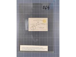 1867, Kaiser Franz Josef Ausgabe Briefsammlung mit 63 Briefen und Karten, bessere Stempel und Entwertungen, dabei 3-Farbfrank