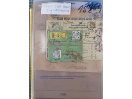 1890/1901, Kronenwährung-Ausgabe Briefsammlung mit 29 Briefen und Karten, viele bessere Frankaturen, Mehrfach- und Mischfrank