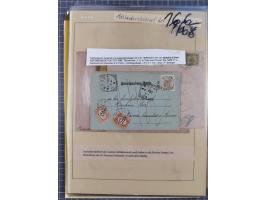 1890/1901, Kronenwährung-Ausgabe Briefsammlung mit 29 Briefen und Karten, viele bessere Frankaturen, Mehrfach- und Mischfrank