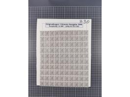 1833/1915 (ca.), postfrische/ungebrauchte und gestempelte Sammlung mit 47 Briefen und Karten, Schwerpunkt Feldpost und später