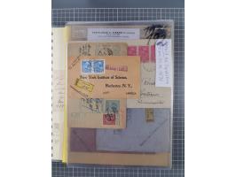 1833/1915 (ca.), postfrische/ungebrauchte und gestempelte Sammlung mit 47 Briefen und Karten, Schwerpunkt Feldpost und später