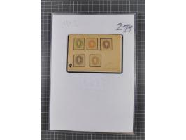 1833/1915 (ca.), postfrische/ungebrauchte und gestempelte Sammlung mit 47 Briefen und Karten, Schwerpunkt Feldpost und später