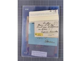 1833/1915 (ca.), postfrische/ungebrauchte und gestempelte Sammlung mit 47 Briefen und Karten, Schwerpunkt Feldpost und später