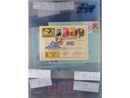 1931/35, Friedrich Schmiedl Rakenpost, Partie mit 8 Briefen und Karten, dabei Hopferwieser-Nr. FS13, FS14c, FS15a, FS20, etc.