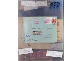 1931/35, Friedrich Schmiedl Rakenpost, Partie mit 8 Briefen und Karten, dabei Hopferwieser-Nr. FS13, FS14c, FS15a, FS20, etc.