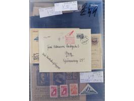 1931/35, Friedrich Schmiedl Rakenpost, Partie mit 8 Briefen und Karten, dabei Hopferwieser-Nr. FS13, FS14c, FS15a, FS20, etc.