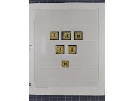 Baden bis Württemberg, interessante, meist ungebrauchte und gestempelte Sammlung inkl. einigen Doubletten mit einigen Briefen