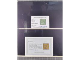 Baden bis Württemberg, interessante, meist ungebrauchte und gestempelte Sammlung inkl. einigen Doubletten mit einigen Briefen