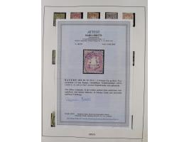 Baden bis Württemberg, interessante, meist ungebrauchte und gestempelte Sammlung inkl. einigen Doubletten mit einigen Briefen