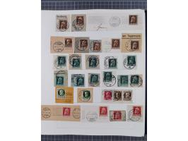 Baden bis Württemberg, interessante, meist ungebrauchte und gestempelte Sammlung inkl. einigen Doubletten mit einigen Briefen