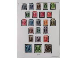 Baden bis Württemberg, interessante, meist ungebrauchte und gestempelte Sammlung inkl. einigen Doubletten mit einigen Briefen